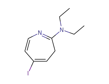Diethyl-(5-iodo-3H-azepin-2-yl)-amine