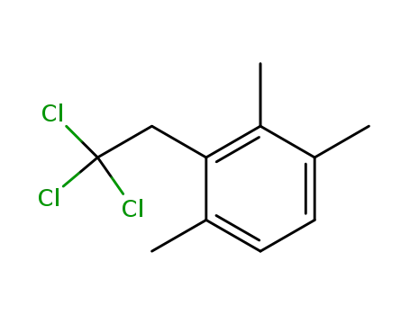 1,2,4-Trimethyl-3-(2,2,2-trichloro-ethyl)-benzene