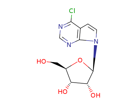 4-?chloro-?7-?β-?D-?ribofuranosyl-7H-?Pyrrolo[2,?3-?d]?pyrimidine
