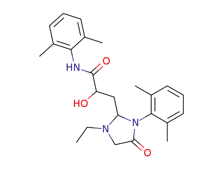 3-(2,6-dimethylphenyl)-1-ethyl-α-hydroxy-2',6'-dimethyl-4-oxoimidazolidine-2-propanilide
