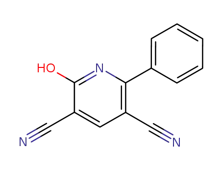 2-hydroxy-3,5-dicyano-6-phenylpyridine