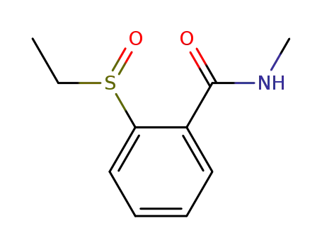 ethyl o-(N-methylcarbamoyl)phenyl sulphoxide