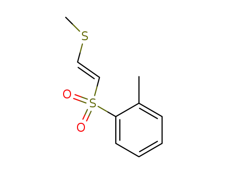 E-2-(methylthio)vinyl o-tolyl sulfone