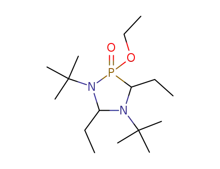 1,4-di-tert-butyl-2-ethoxy-3,5-diethyl-1,4,2-diazaphospholidine 2-oxide