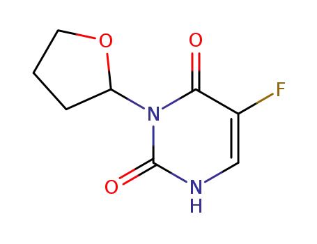2,4(1H,3H)-Pyrimidinedione,5-fluoro-3-(tetrahydro-2-furanyl)-