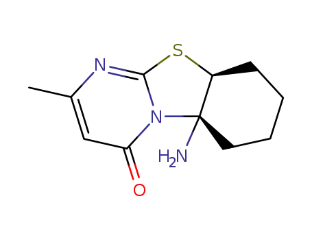 5a-Amino-2-methyl-5a,6,7,8,9,9a-hexahydro-4H-pyrimido<2,1-b>benzothiazol-4-on