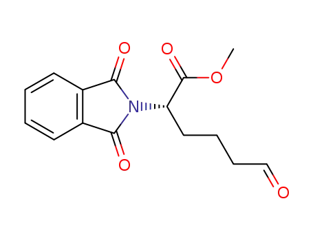 (S)-2-(1,3-Dioxo-1,3-dihydro-isoindol-2-yl)-6-oxo-hexanoic acid methyl ester