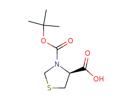 (S)-3-(tert-butoxycarbonyl)thiazolidine-4-carboxylic acid