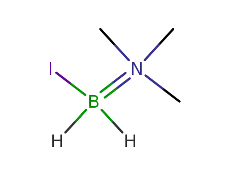 Molecular Structure of 25741-81-5 ((N,N-dimethylmethanamine)(dihydrido)iodoboron)