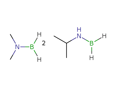 H2BN(CH3)2*2H2B-NH-(i-C3H7)