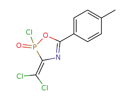 2-Chloro-3-dichloromethylene-5-p-tolyl-3H-[1,4,2]oxazaphosphole 2-oxide