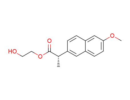 2-Hydroxyethyl 2-(6-methoxy-2-naphthyl)propionat