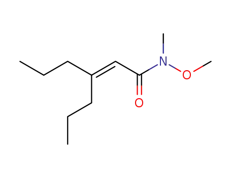 N-Methoxy-N-methyl-3-propyl-2-hexenamide