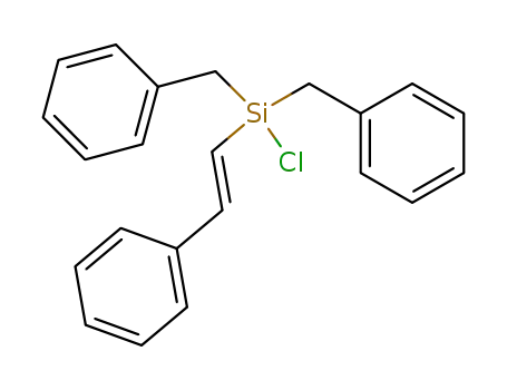 E-β-(dibenzylchlorosilyl)styrene