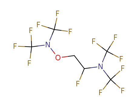 O-[2-(Bis-trifluoromethyl-amino)-2-fluoro-ethyl]-N,N-bis-trifluoromethyl-hydroxylamine