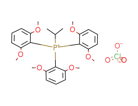 Tris-(2,6-dimethoxy-phenyl)-isopropyl-phosphonium; perchlorate