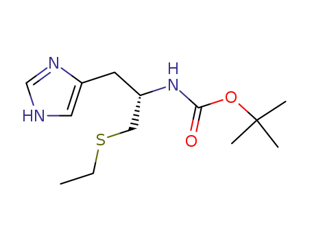 [(S)-1-Ethylsulfanylmethyl-2-(1H-imidazol-4-yl)-ethyl]-carbamic acid tert-butyl ester