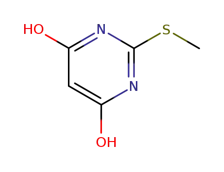 ２－メチルチオピリミジン－４，６－ジオール