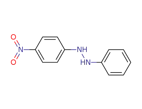 Molecular Structure of 34139-26-9 (Hydrazine, 1-(4-nitrophenyl)-2-phenyl-)