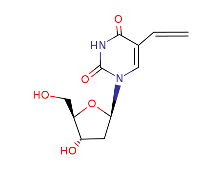 Molecular Structure of 55520-67-7 (5-vinyl-2'-deoxyuridine)