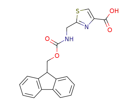 2-[[[(9H-fluoren-9-yl)methoxy]carbonylamino]methyl]thiazole-4-carboxylic acid