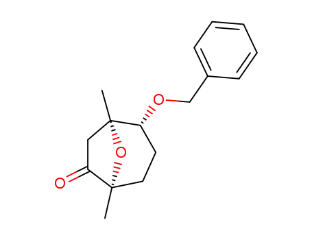 (1S,2R,5S)-2-Benzyloxy-1,5-dimethyl-8-oxa-bicyclo[3.2.1]octan-6-one