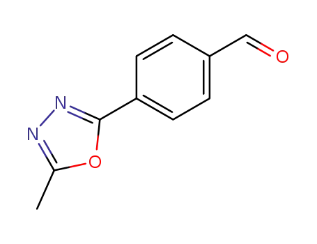 Molecular Structure of 179056-82-7 (4-(5-METHYL-1,2,4-OXADIAZOL-3-YL)BENZALDEHYDE)