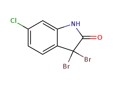 3,3-Dibromo-6-chloro-1,3-dihydro-indol-2-one