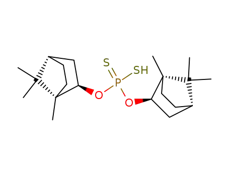 O,O’-di{endo-(1S)-1,7,7-trimethylbicyclo[2.2.1]hept-2-yl-(–)} dithiophosphoric acid