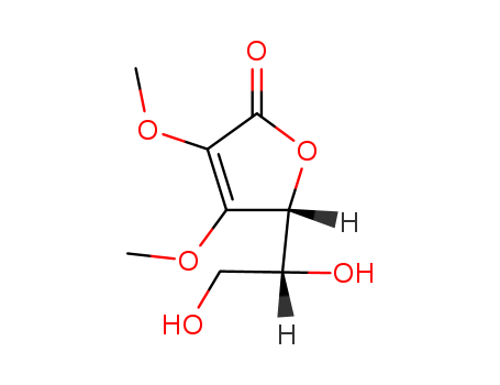 5-(1,2-dihydroxyethyl)-3,4-dimethoxy-5H-furan-2-one cas  40613-68-1