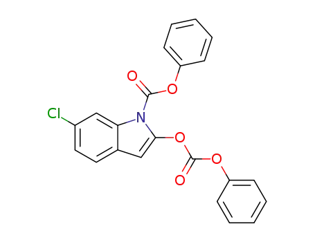 6-chloro-2-phenoxycarbonyloxy-indole-1-carboxylic acid phenyl ester