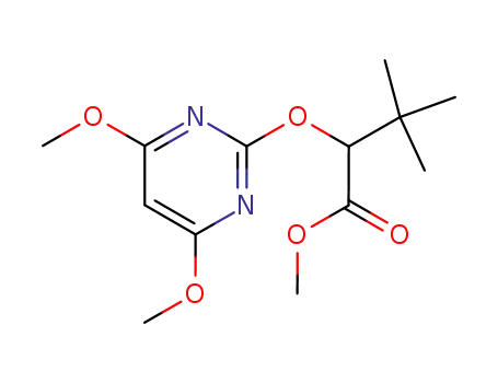 methyl 2-(4,6-dimethoxypyrimidin-2-yloxy)-3,3-dimethylbutanoate