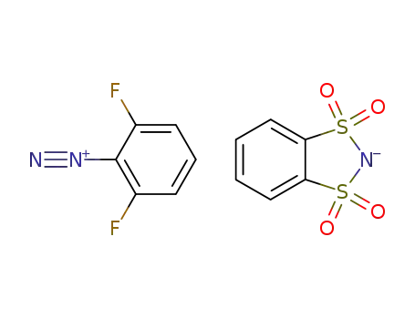 2,6-difluorobenzenediazonium o-benzenedisulfonimide