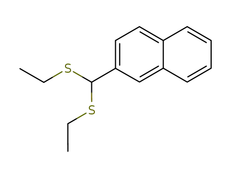 (naphthalen-2-ylmethylene)bis(ethylsulfane)