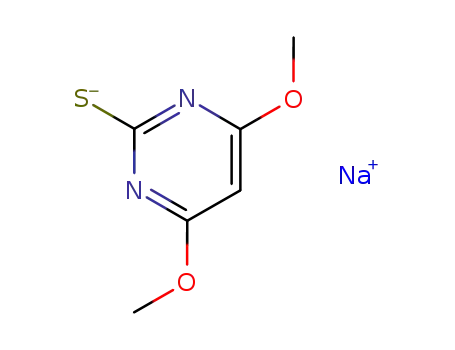 sodium; 4,6-dimethoxy-pyrimidine-2-thiolate