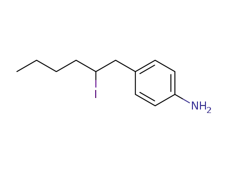 4-(2-iodohexyl)aniline