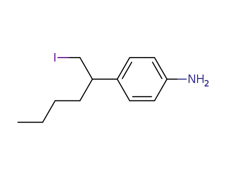 4-(1-(iodomethyl)pentyl)aniline