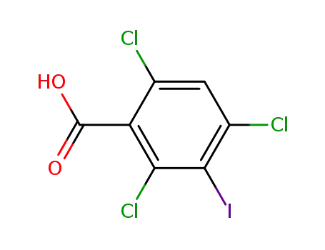 2,4,6-trichloro-3-iodobenzoic acid