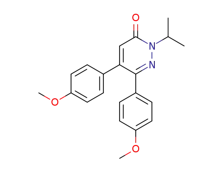5,6-bis(4-methoxyphenyl)-2-isopropyl-2H-pyridazin-3-one