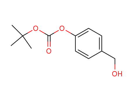 Molecular Structure of 156281-11-7 (4-(tert-Butoxycarbonyloxy)benzylalcohol)