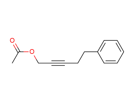 acetic acid 5-phenylpent-2-ynyl ester