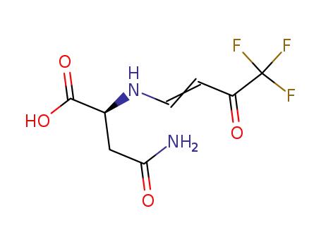3-carbamoyl-2-[(E,Z)-4,4,4-trifluoro-3-oxo-1-butenylamino]propanoic acid