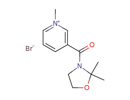 3-(2,2-dimethyl-oxazolidine-3-carbonyl)-1-methyl-pyridinium bromide