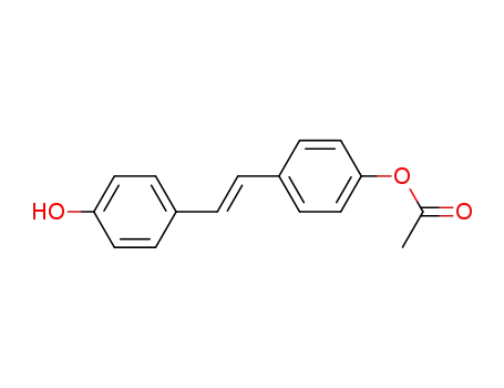 (E)-1-acetyloxy-4-(4-hydroxystyryl)benzene