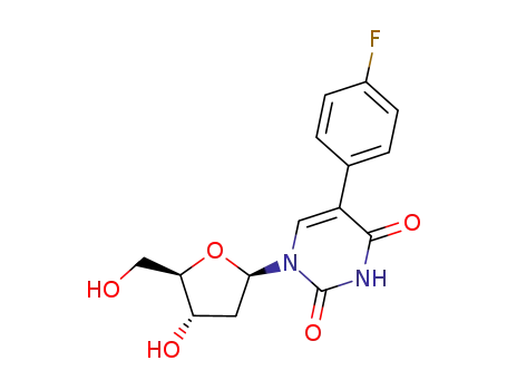 5-(4'-fluorophenyl)-2'-deoxyuridine