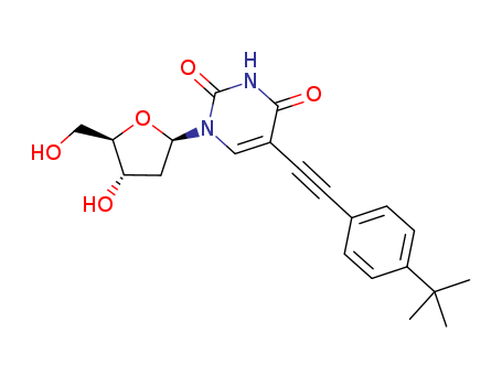 2'-deoxy-5-[[4-(1,1-dimethylethyl)phenyl]ethynyl]uridine