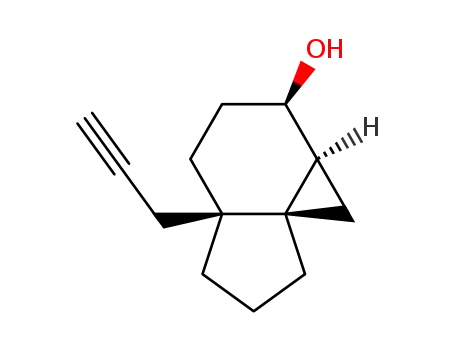 (1aRS,2SR,4aSR,7aSR)-4a-prop-2'-ynyloctahydro-1H-cyclopropa[d]inden-2-ol