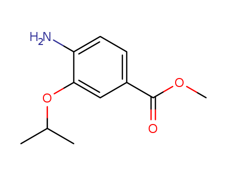 Benzoic acid, 4-amino-3-(1-methylethoxy)-, methyl ester (9CI)