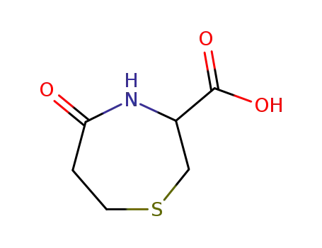 3-carboxy-5-oxoperhydro-1,4-thiazepine