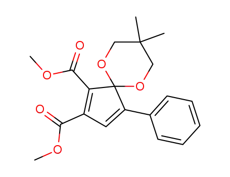8,8-dimethyl-4-phenyl-6,10-dioxa-spiro[4.5]deca-1,3-diene-1,2-dicarboxylic acid dimethyl ester